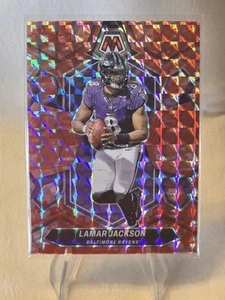 2024 Panini Mosaic - Lamar Jackson #15 Red Mosaic Prizm - Bild 1 von 2