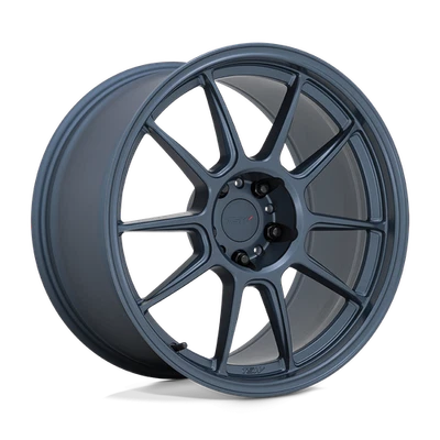 18x8 TSW Imatra Satin Dark Blue Wheel 5x4.25 (42mm) - Image 1 of 4
