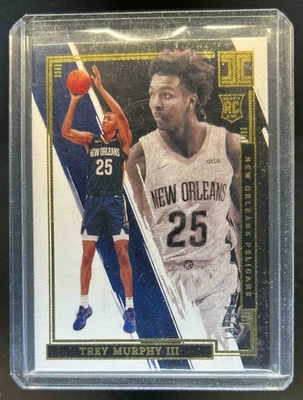 2021-22 Impeccable Trey Murphy III Gold Rookie RC #/49 Pelicans - Image 1 of 2
