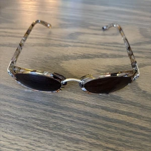 Brighton Romeo & Juliet Tortoise Shell 49-21 Oval Sunglasses HANDMADE Mint Cond - Picture 1 of 7