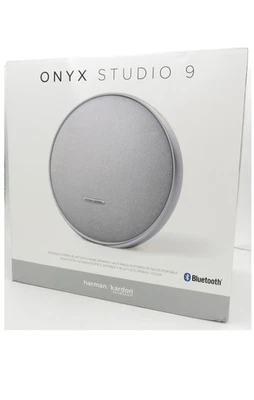 Harman Kardon Onyx Studio 9 Portable Stereo Bluetooth Home Speaker White - Image 1 of 2
