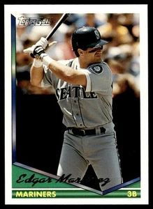 1994 Topps Gold Edgar Martinez Seattle Mariners #195 - Picture 1 of 2