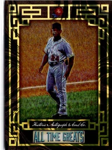 Autógrafos históricos de todos los tiempos 2024 grandes #95 Rickey Henderson nivel 5 - Imagen 1 de 2