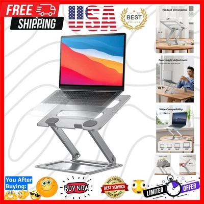 Soporte ajustable para computadora portátil para dispositivos de 10-15,6 pulgadas - ergonómico y portátil Foto 1 de 4