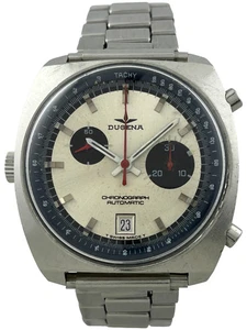 Dugena Automatik Herren Chronograph Kal. Buren 15, mit Box, funktioniert - Bild 1 von 9