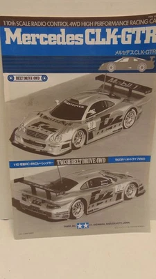 Tamiya Mercedes CLK-GTR  TA03R  Assembly Manual Printed in Japan - Image 1 of 2