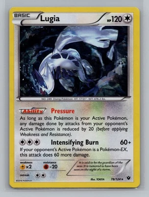 Pokemon Fates Collide Lugia Cracked Ice Holo - NM #078/124 10732 - Image 1 of 2