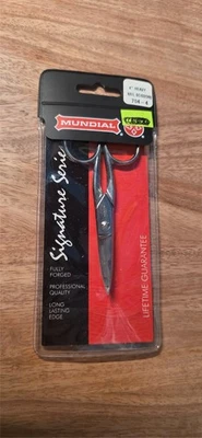 Vintage Mundial Signature Series 704-4 Heavy Nail Scissors 4" Forged Solingen Ge - Image 1 of 2