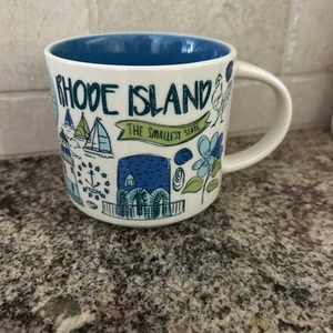 Starbucks Coffee MiniMug Been There Series Ornament Rhode Island 2oz Neu in OVP mit Etikett - Bild 1 von 1