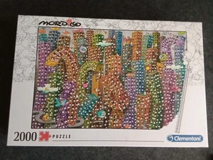 MORDILLO, THE JUNGLE - 2000 PIECE CLEMENTONI JIGSAW PUZZLE used once Complete. - Picture 1 of 8