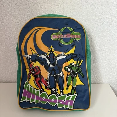 Saban's Beetlebogs Vintage 1997 Multicoloured Backpack Rucksack Retro - Image 1 of 4