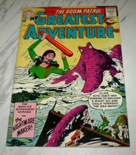 My Greatest Adventure #81 NM+ 9.6 OW pages Unrestored 1963 DC 2nd Doom Patrol