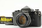 ?N MINT w/ Pro Strap?Nikon F2 Eye level Black + AI 50mm F1.4 from Japan # 