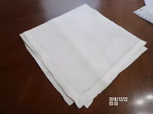 Tovaglioli (5), 20" x 19", bianco su bianco, rose - Foto 1 di 2