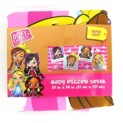 CAPA DE TRAVESSEIRO BOXY GIRLS BODY Super Macia (20 polegadas x 54 polegadas) NOVA - Imagem 1 de 4