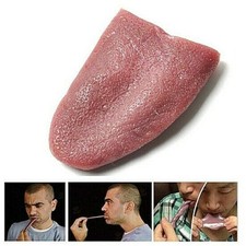 TONGUE STRETCH FAKE GAG JOKE PRANK MAGICIAN MAGIC TRICK ENGLISH INSTRUCTIONS