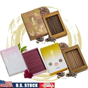 Japanese Mini Incense Variety Pack Tranquil Relaxation Aromatherapy Sticks New - Picture 1 of 10