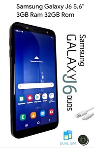 Samsung Galaxy J6 Smartphone Cell 2018 32GB 3Gb Ram 13 MPX Android 8 DUAL Sim 