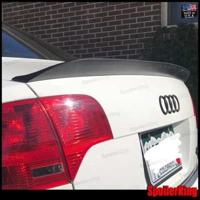 SPK 284G se adapta a: Audi A4 2006-2008 4 puertas B7 alerón labial trasero del maletero (ala pico de pato) Foto 1 de 4