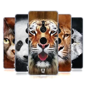 FUNDA HEAD CASE DESIGNS CON DIBUJO DE CARA DE ANIMAL SUAVE PARA TELÉFONOS SONY 1 - Imagen 1 de 13