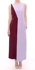 Barbara Casasola Purple Lavender Gown Maxi Silk Long Women's Dress Authentic