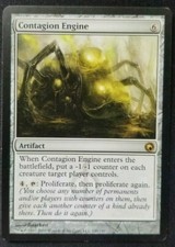 Contagion Engine x1 from Scars of Mirrodin MTG Magic the Gathering Rare card 1x
