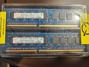 HYNIX 8GB(2X4GB) PC3L-10600E DDR3 HMT351U7BFR8A-H9 TO AD SERVER MEMORY - PAIR - Picture 1 of 2