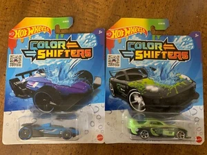 2-NUEVOS CAMBIOS DE COLOR HOT WHEELS COCHES CARBURO Y 24/SIETE - Imagen 1 de 5