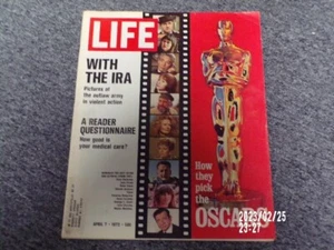 Life Magazine - April 7 1972 The Oscars / The IRA - Picture 1 of 2