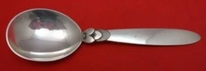 Cactus by Georg Jensen Sterling Silver Cream Soup Spoon / Jam Spoon Ovoid 5 1/2" - Picture 1 of 2