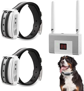 FOCUSER Electric Wireless Dog Fence System, Pet Containment System for 2 Dogs - Picture 1 of 7