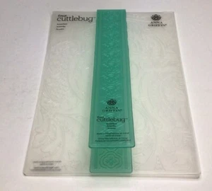 Cricut Cuttlebug Anna Griffin Acanthus Embossing Folder and Border - Picture 1 of 11