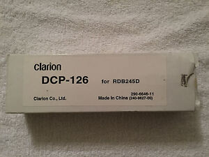 DCP-126 Faceplate RDB245D Clarion Replacement ONLY New in Box No Case