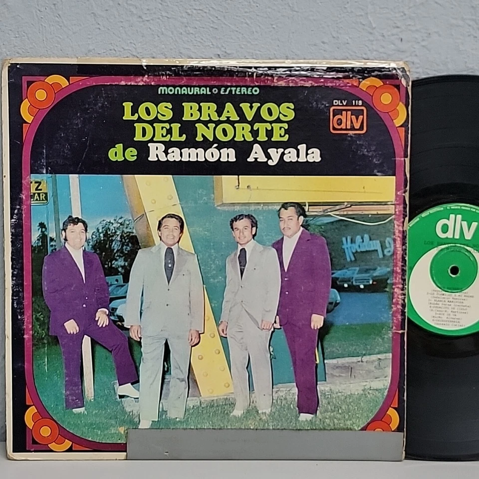 Rare! LOS BRAVOS DEL NORTE DE RAMON AYALA "Tus Pucheros" LP VINYL RECORD DLV 118 - Image 1 of 4