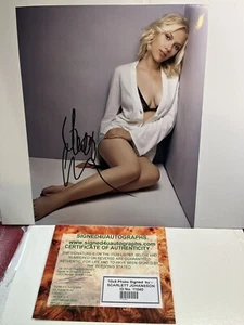 Auto Scarlett Johansson 8”X10” W/ COA Autograph Avengers! Signed On 1-10-2014 - Picture 1 of 6