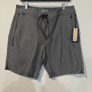 Roark Men's GRAY Layover Hybrid Travel Shorts  RS260 8” Inseam SIZE 32 - Picture 1 of 7