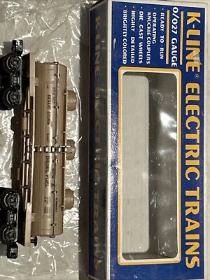 K-Line Desert Storm Tan Tank Car K-5417 W/Box - Image 1 of 4