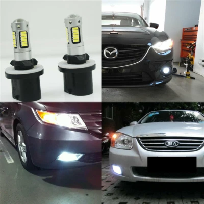 2X BOMBILLAS PROYECTOR LED BLANCO BRILLANTE 6000K 880 30-SMD LUCES ANTINIEBLA/HAZ ALTA DRL Foto 1 de 4