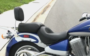 2003 Victory Classic Cruiser V92C Front Back 2-Piece Seat Set MUSTANG TOURING - Picture 1 of 21