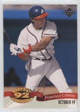 1993 Upper Deck Season Highlights Francisco Cabrera #HI8
