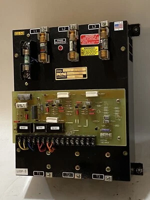 PAYNE ENGINEERING 18E-2-20 SOLID STATE POWER CONTROL 3PH 229801 20amp - Image 1 of 4