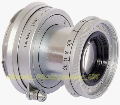 LEICA Elmar f=5cm 1:2.8 / ELMAR-M 2.8/50mm Lens Leitz ELMAM 11610 made in 1958 - Image 1 of 4