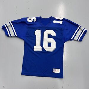 VTG 90s Russell Athletics Indianapolis Colts Colorway Football Jersey Youth Sz L