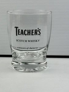TEACHERS SCOTCH WHISKEY GLASS IN GREAT USED CONDITION COLLECTABLE BARWARE - Photo 1/2
