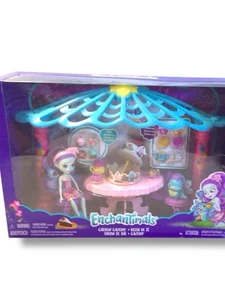 Enchantimals Garden Gazebo Tea Party Playset with Patter Peacock Doll and Flap - Picture 1 of 2