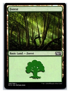 Magic 2015 (M15) #266 Forest (266) - Picture 1 of 2