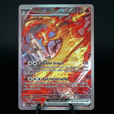 [ART CARD] Moltres ex 229/182 CUSTOM- High Quality Texture *READ DESCRIPTION* - Image 1 of 4