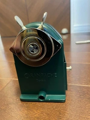 CARAN D'ACHE KARAN DASH METAL SHARPENER WONDER FOREST #76a919 - Image 1 of 4