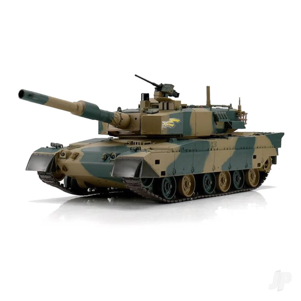 1:24 Mitsubishi Type 90 Infrared RTR RC Model Tank w/Lights, Sound & Shoots - Image 1 of 1