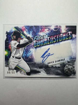 2025 Topps Pro Debut Future Cornerstones Bryce Eldridge Auto /99 #FC-BE - Image 1 of 2